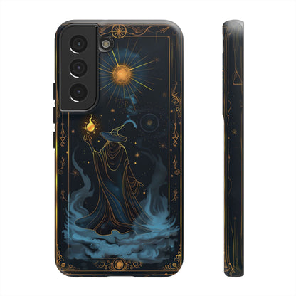 Enchanted Wizard Spellcaster Galaxy Phone Case - Mystical Wizardry Art For iPhone, Samsung Galaxy, and Google Pixel Devices