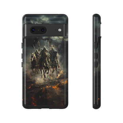 Four Horsemen of the Apocalypse Phone Case – Armageddon Design for iPhone, Samsung Galaxy, and Google Pixel Devices