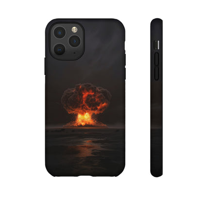 Atomic Explosion Phone Case - Dramatic Mushroom Cloud Design for iPhone and Samsung Galaxy Devices