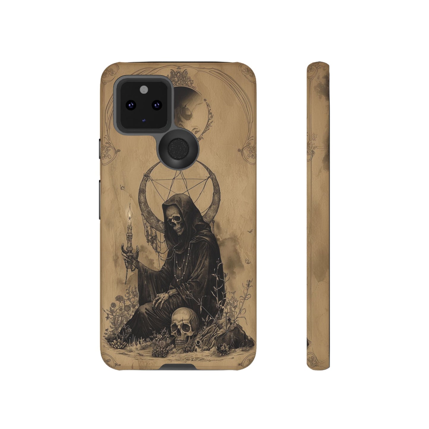 Gothic Reaper Phone Case - Dark Aesthetic Art for iPhone, Samsung, Google Pixel