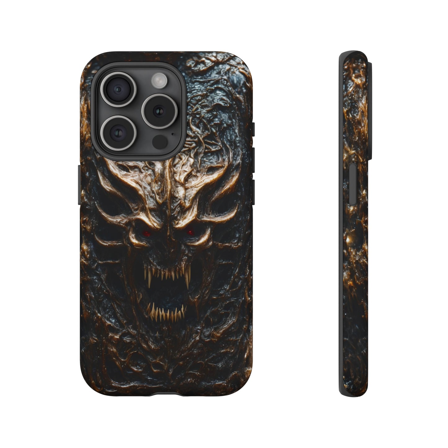 Demonic Beast Phone Case – Devil Monster Horror Design for iPhone, Samsung Galaxy, and Google Pixel Devices