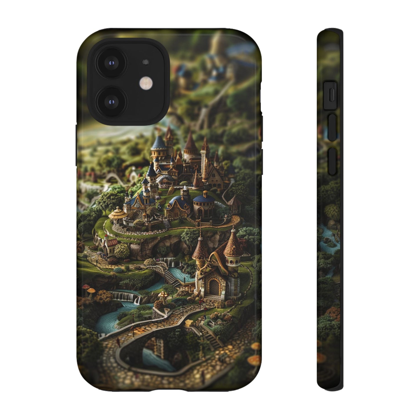 Fairy Kingdom Phone Case - Enchanted Castle Artwork for iPhone, Samsung Galaxy, and Google Pixel Devices