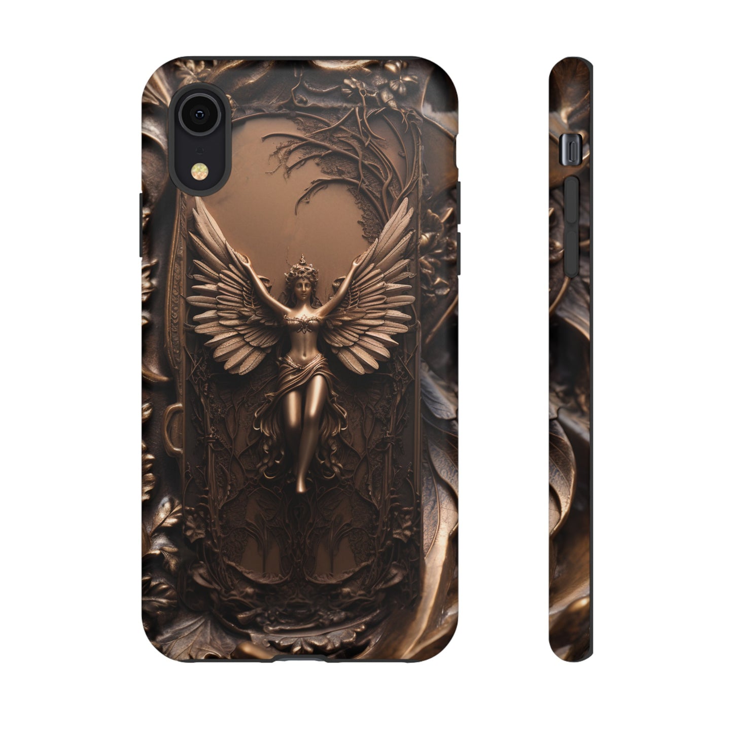 The Bronze Fairy Phone Case – Fantasy Faery Design for iPhone, Samsung Galaxy, and Google Pixel Devices