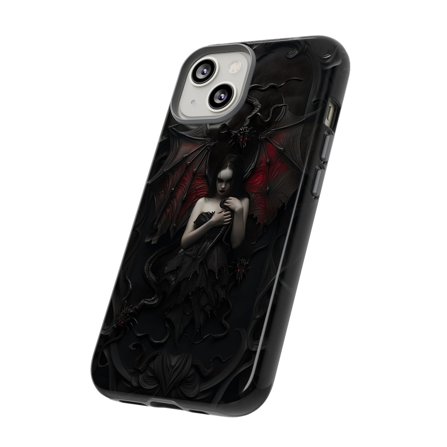 Succubus Phone Case - Dark Fantasy Gothic Design for iPhone, Samsung Galaxy, and Google Pixel Devices