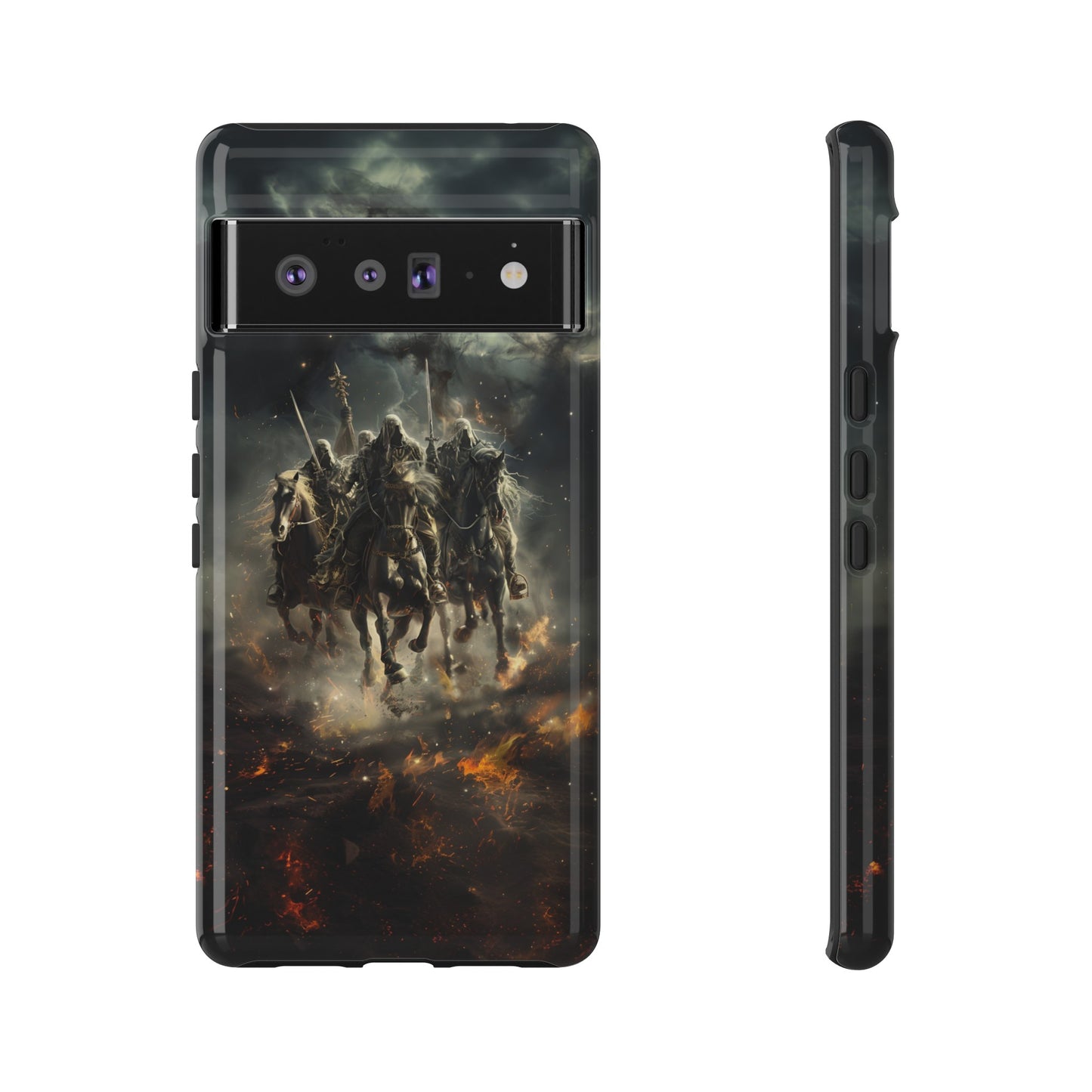 Four Horsemen of the Apocalypse Phone Case – Armageddon Design for iPhone, Samsung Galaxy, and Google Pixel Devices