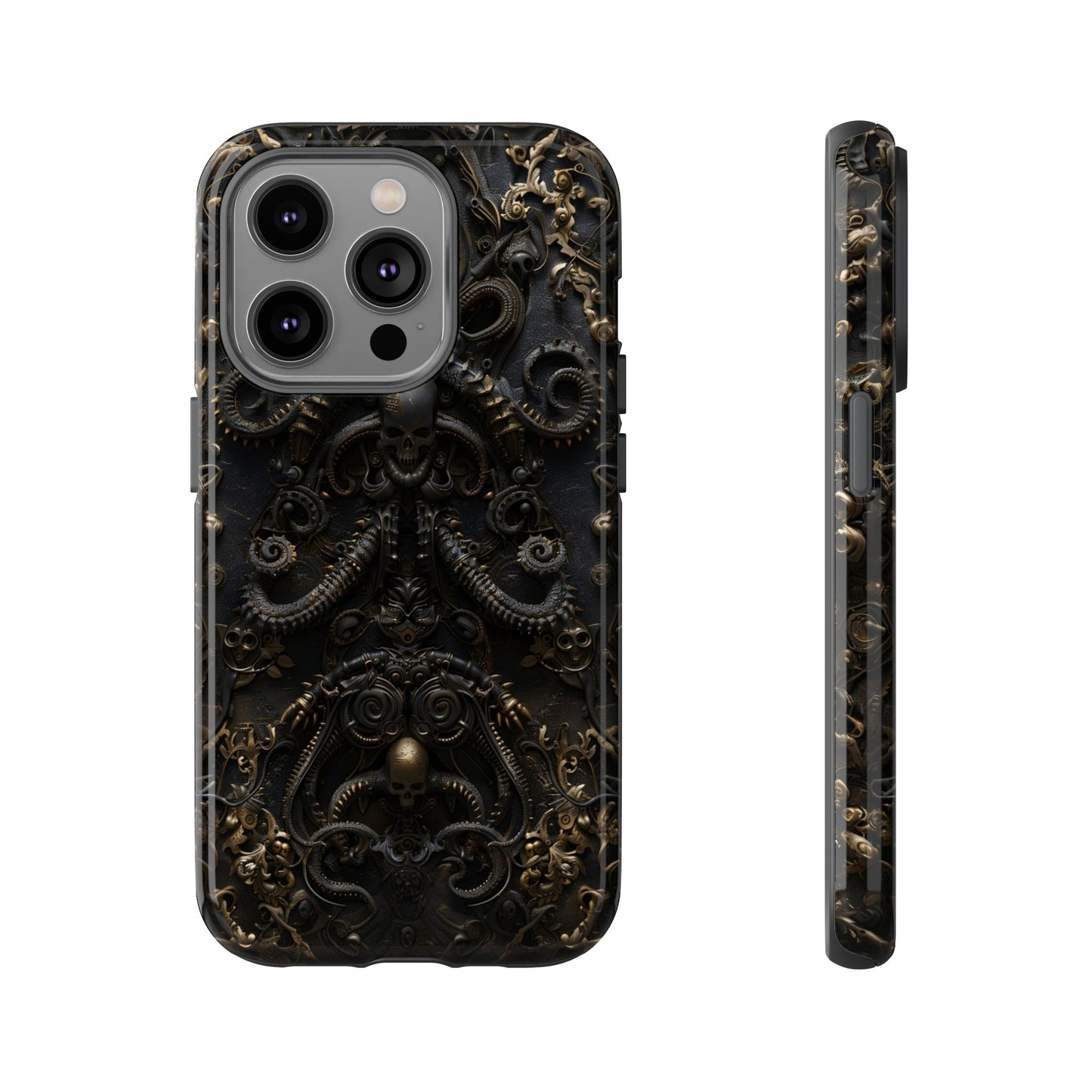 Gothic Steampunk Tentacle Phone Case - Unique Gothic Design for iPhone, Samsung Galaxy, and Google Pixel Devices