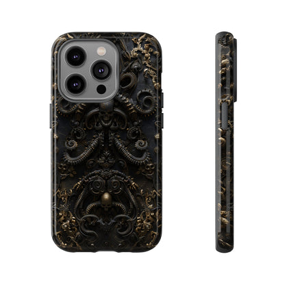 Gothic Steampunk Tentacle Phone Case - Unique Gothic Design for iPhone, Samsung Galaxy, and Google Pixel Devices