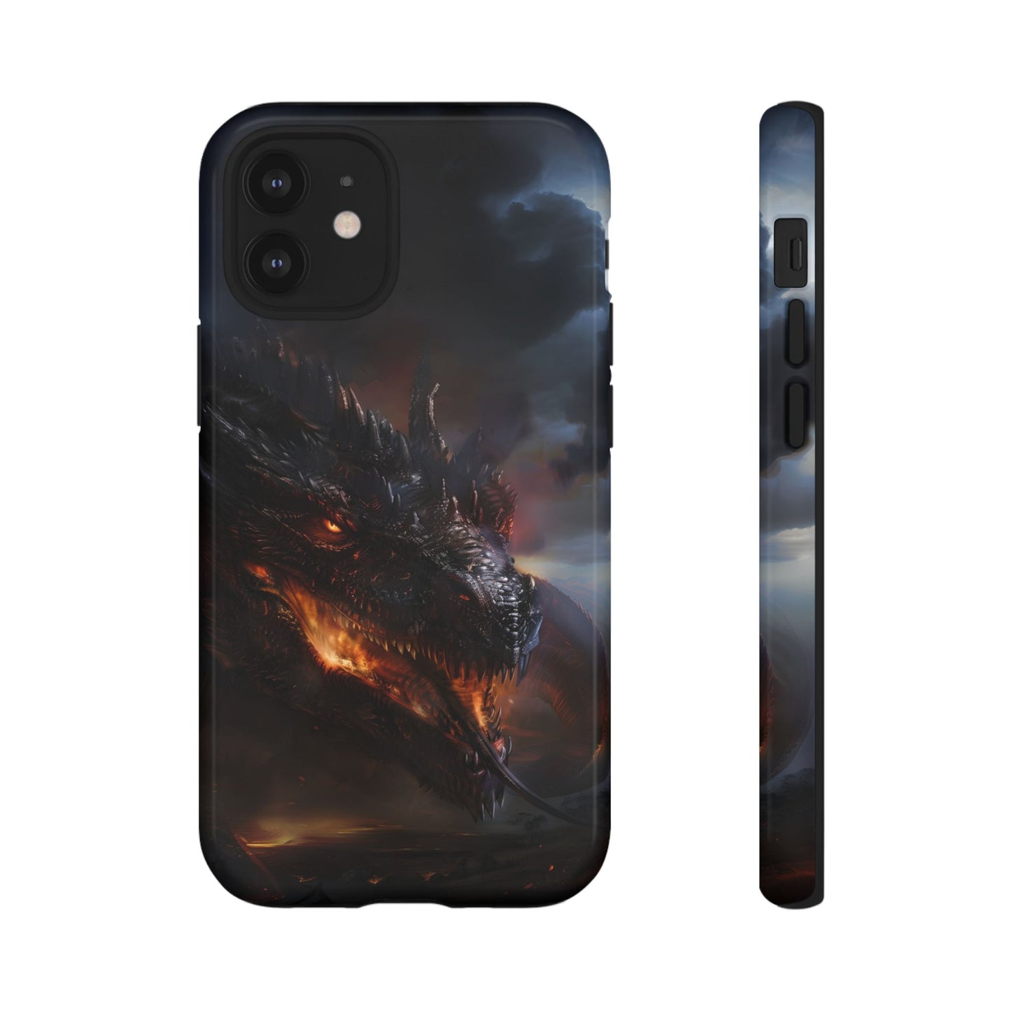 Fiery Dragon Phone Case - Epic Fantasy Art for iPhone, Samsung Galaxy, and Google Pixel Devices