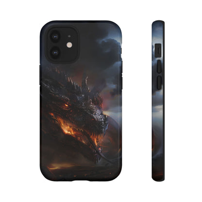 Fiery Dragon Phone Case - Epic Fantasy Art for iPhone, Samsung Galaxy, and Google Pixel Devices