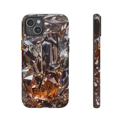 Crystalline Phone Case – Healing Crystal Quartz Design for iPhone, Samsung Galaxy, and Google Pixel Devices