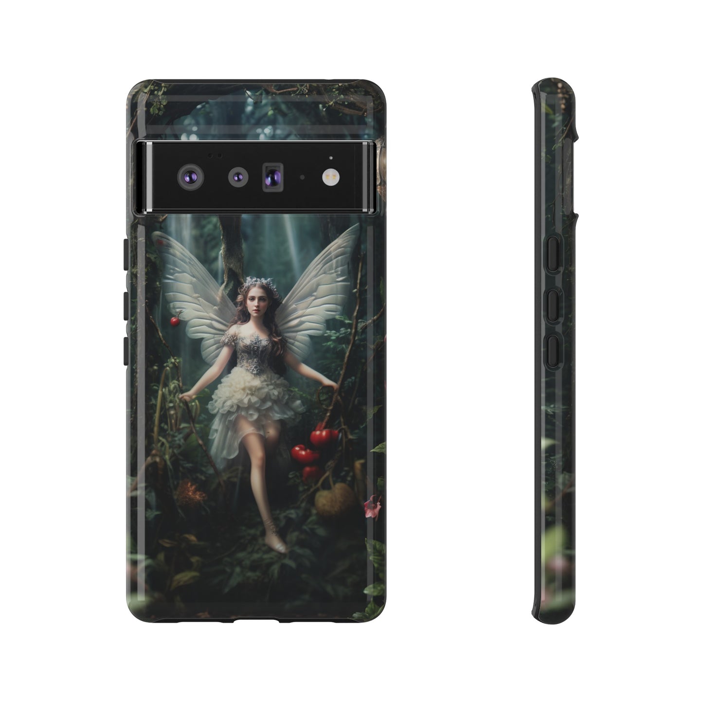 The Fairy Emerges from the Forest Phone Case – Enchanting Nature Magic Design for iPhone, Samsung Galaxy, and Google Pixel Devices