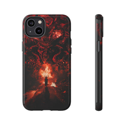 The Road to Hell Phone Case – Gothic Demon and Devil Design for iPhone, Samsung Galaxy, and Google Pixel Devices