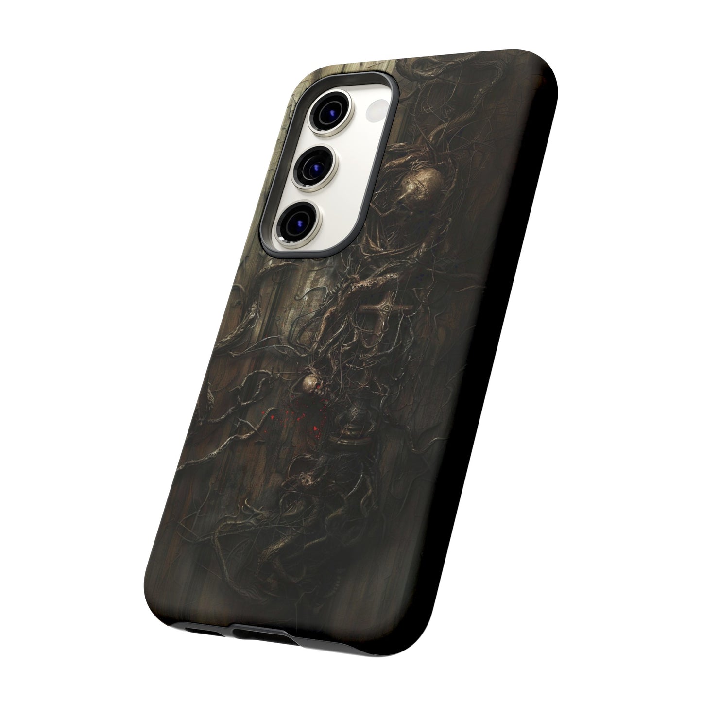 Creeping Dread Phone Case - Giger-Inspired Art for iPhone, Samsung Galaxy, and Google Pixel Devices