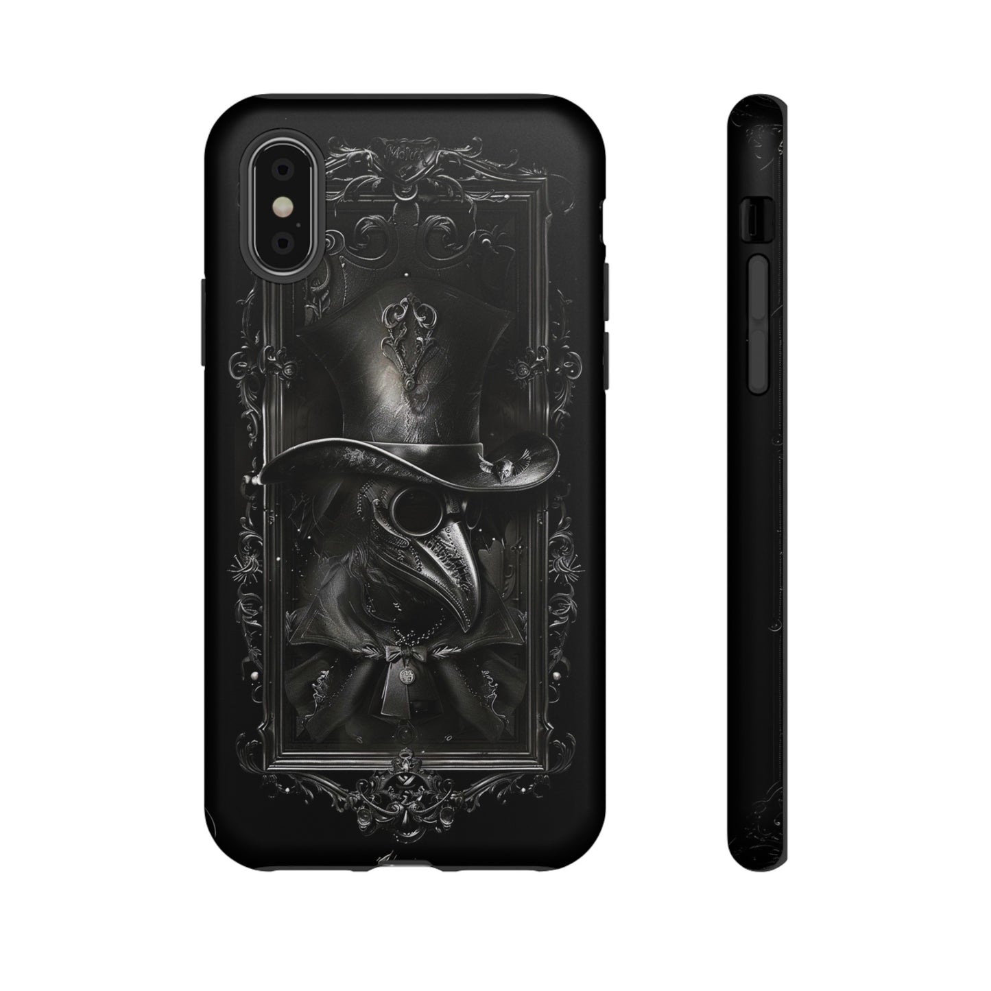 Gothic Plague Doctor Phone Case - Mysterious and Dark Design for iPhone, Samsung Galaxy, and Google Pixel Devices