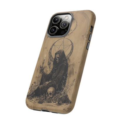 Gothic Reaper Phone Case - Dark Aesthetic Art for iPhone, Samsung, Google Pixel