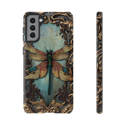 Dragonfly Phone Case – Elegant Nature-Inspired Design for iPhone, Samsung Galaxy, and Google Pixel Devices