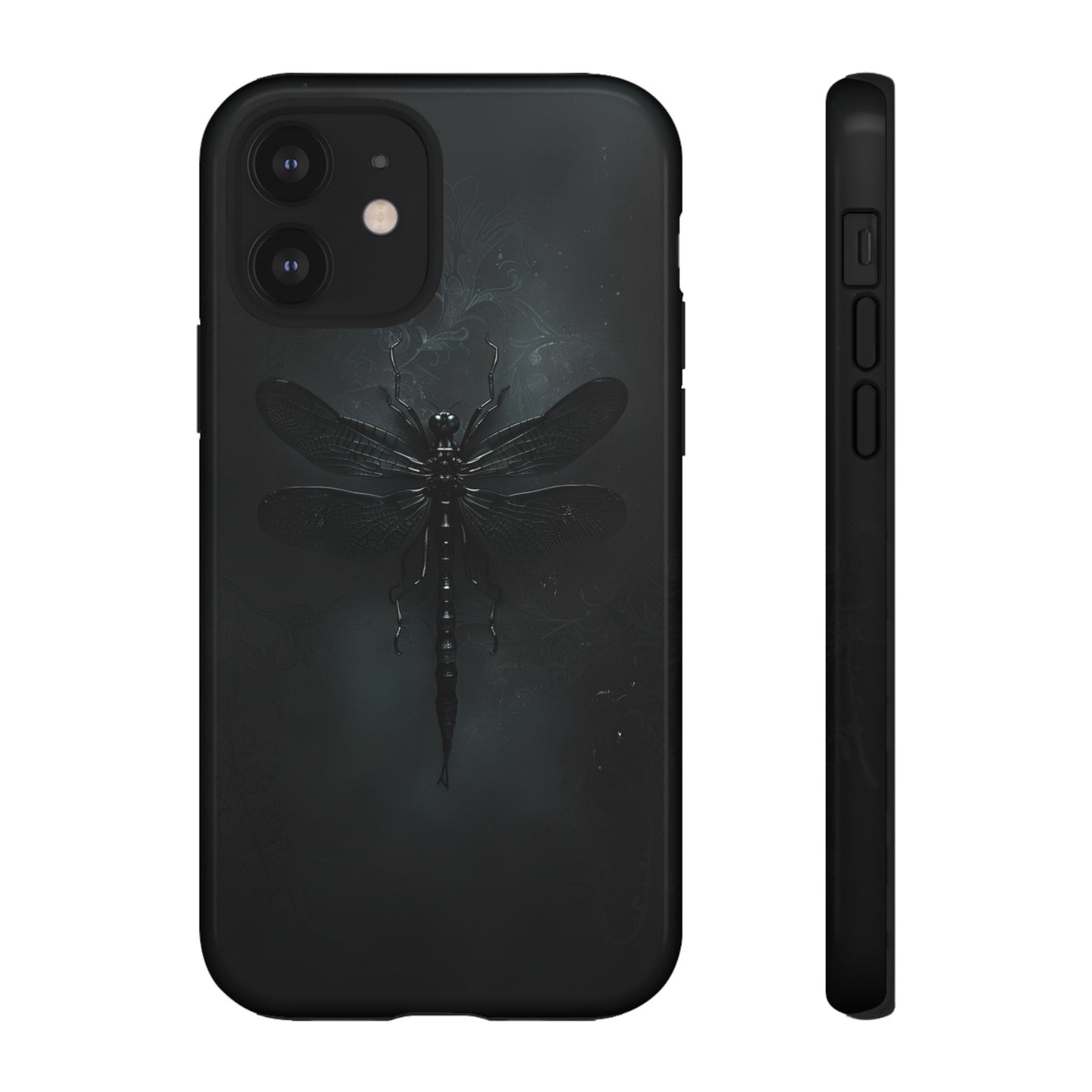 Gothic Dragonfly Phone Case – Dark Elegance Design for iPhone, Samsung Galaxy, and Google Pixel Devices