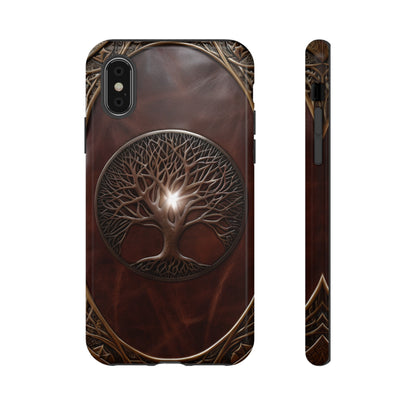 Tree of Life Tough Phone Case – Fantasy Art Design for iPhone, Samsung Galaxy, and Google Pixel Devices