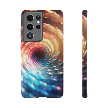 Crystal Portal of Light Phone Case – Vibrant Cosmic Design for iPhone, Samsung Galaxy, and Google Pixel Devices