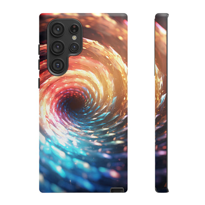 Crystal Portal of Light Phone Case – Vibrant Cosmic Design for iPhone, Samsung Galaxy, and Google Pixel Devices