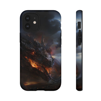 Fiery Dragon Phone Case - Epic Fantasy Art for iPhone, Samsung Galaxy, and Google Pixel Devices