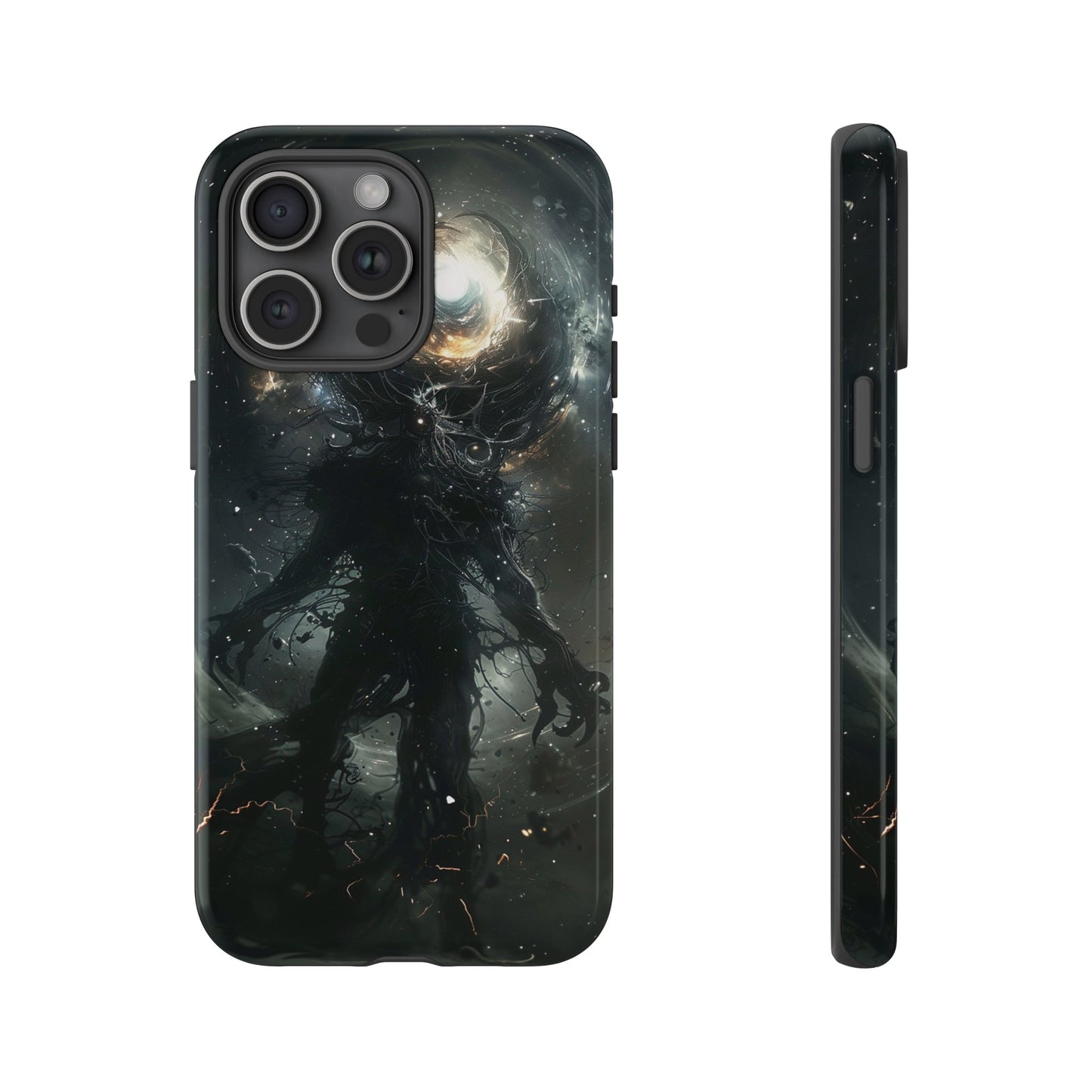 Cosmic Horror Nebula Phone Case – Dark Space Monster Design for iPhone, Samsung Galaxy, and Google Pixel Devices