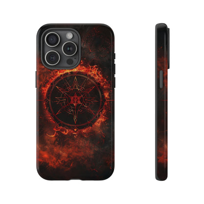 Infernal Chaos Magick Phone Case – Occult Symbol Design for iPhone, Samsung Galaxy, and Google Pixel Devices