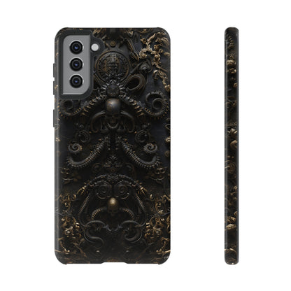 Gothic Steampunk Tentacle Phone Case - Unique Gothic Design for iPhone, Samsung Galaxy, and Google Pixel Devices