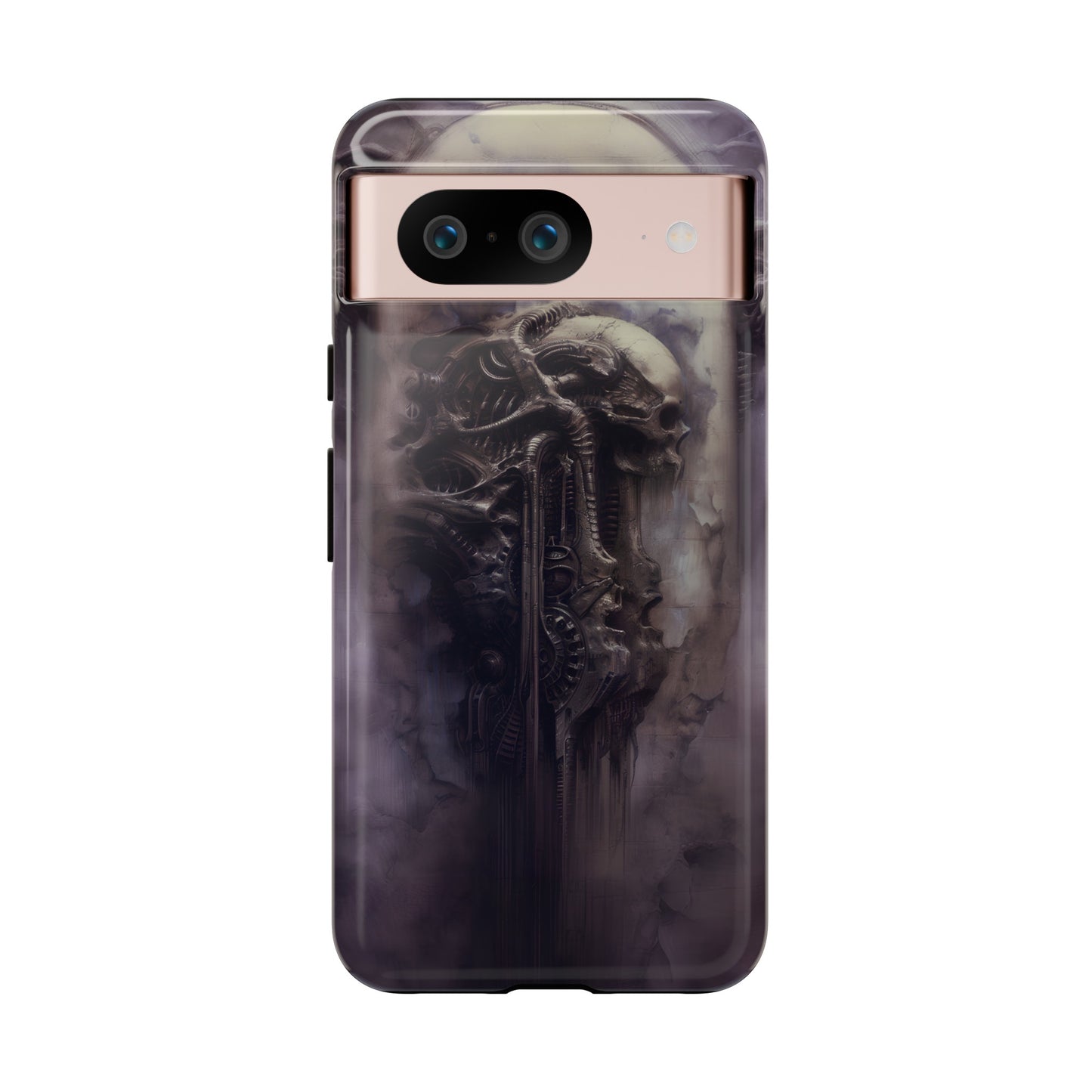 Dark Android Dream Phone Case – Futuristic Alien Horror Design for iPhone, Samsung Galaxy, and Google Pixel Devices