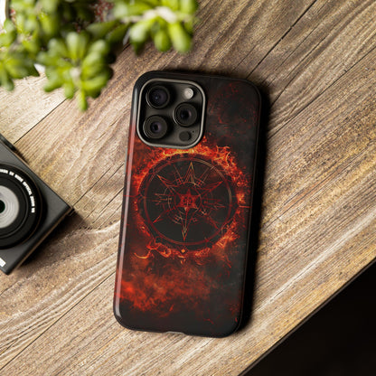 Infernal Chaos Magick Phone Case – Occult Symbol Design for iPhone, Samsung Galaxy, and Google Pixel Devices