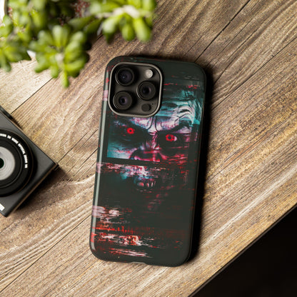 Analog Nightmare Phone Case – Creepy Horror Design for iPhone, Samsung Galaxy, and Google Pixel Devices