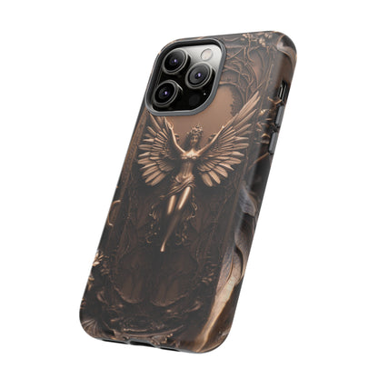 The Bronze Fairy Phone Case – Fantasy Faery Design for iPhone, Samsung Galaxy, and Google Pixel Devices