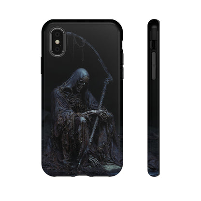 Dark Reaper Phone Case - Gothic Grim Reaper Art for iPhone, Samsung Galaxy, and Google Pixel Devices