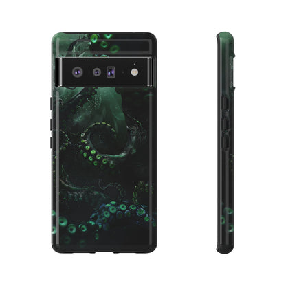 Tentacles from the Deep Tough Phone Case – Lovecraftian Horror Design for iPhone, Samsung Galaxy, and Google Pixel Devices