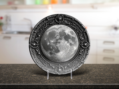 Gothic Full Moon Decorative Plate