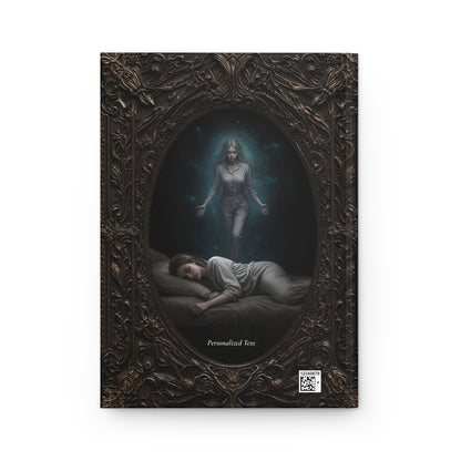 Astral Projection Gothic Journal - Vintage Spirit Guide Notebook with Optional Personalized Text