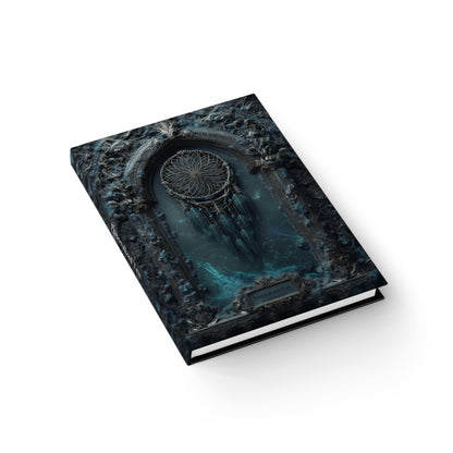 Mystical Dreamcatcher Gothic Journal - Customizable Fantasy Notebook with Optional Personalized Text