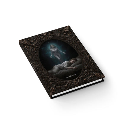 Astral Projection Gothic Journal - Vintage Spirit Guide Notebook with Optional Personalized Text