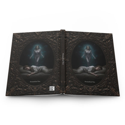 Astral Projection Gothic Journal - Vintage Spirit Guide Notebook with Optional Personalized Text