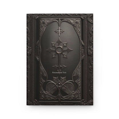 Gothic Cross Hardcover Notebook – Dark Elegant Journal for Writing and Sketching