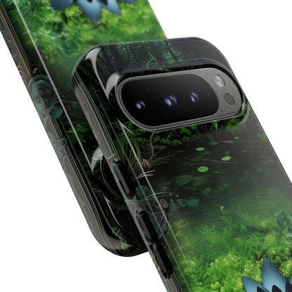 Mystical Black Lotus Phone Case - Personalized Nature Design (Matte Finish)
