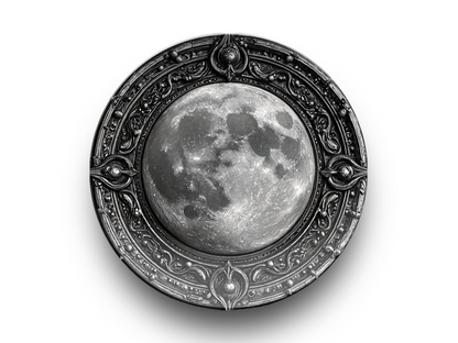 Gothic Full Moon Decorative Plate
