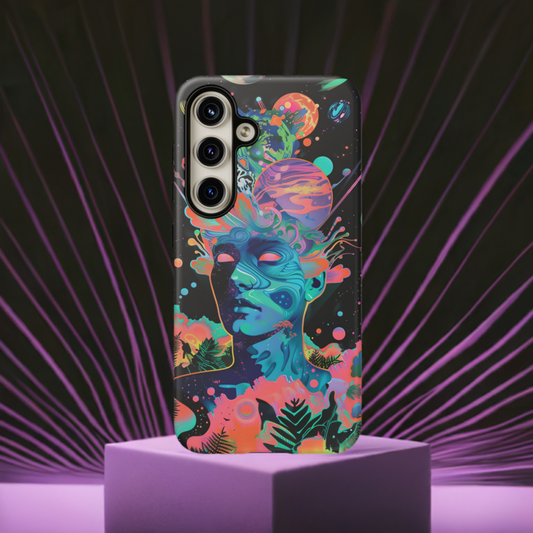 Open Your Mind Phone Case – Psychedelic Dream Pastel Design for iPhone, Samsung Galaxy, and Google Pixel Devices