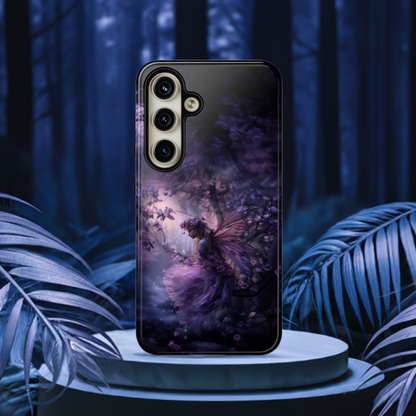 Fairy in the Moonlight Phone Case - Magical Night Scene for iPhone, Samsung Galaxy, Google Pixel Devices - Enchanted Fantasy Art