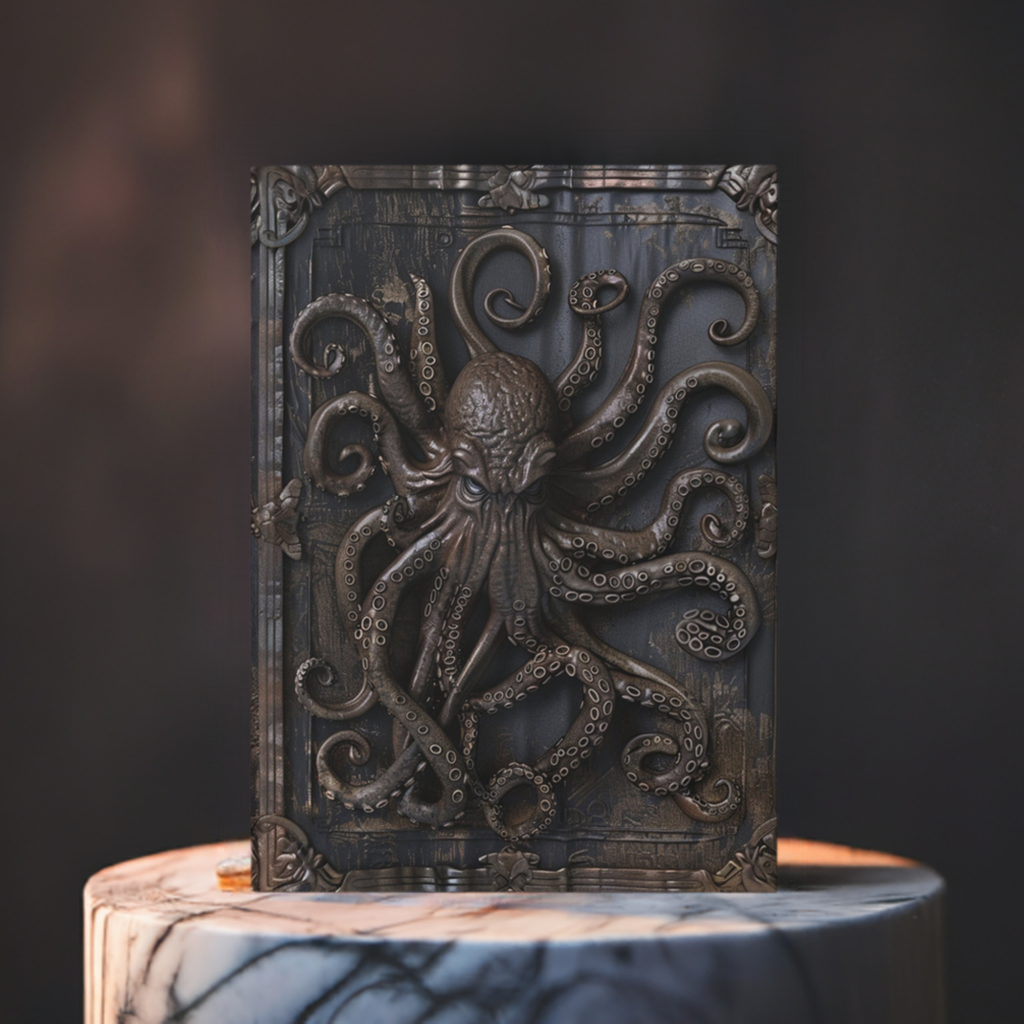 Cthulhu Journal Hardcover Notebook – Cosmic Horror Journal for Lovecraft Fans and Creative Writing