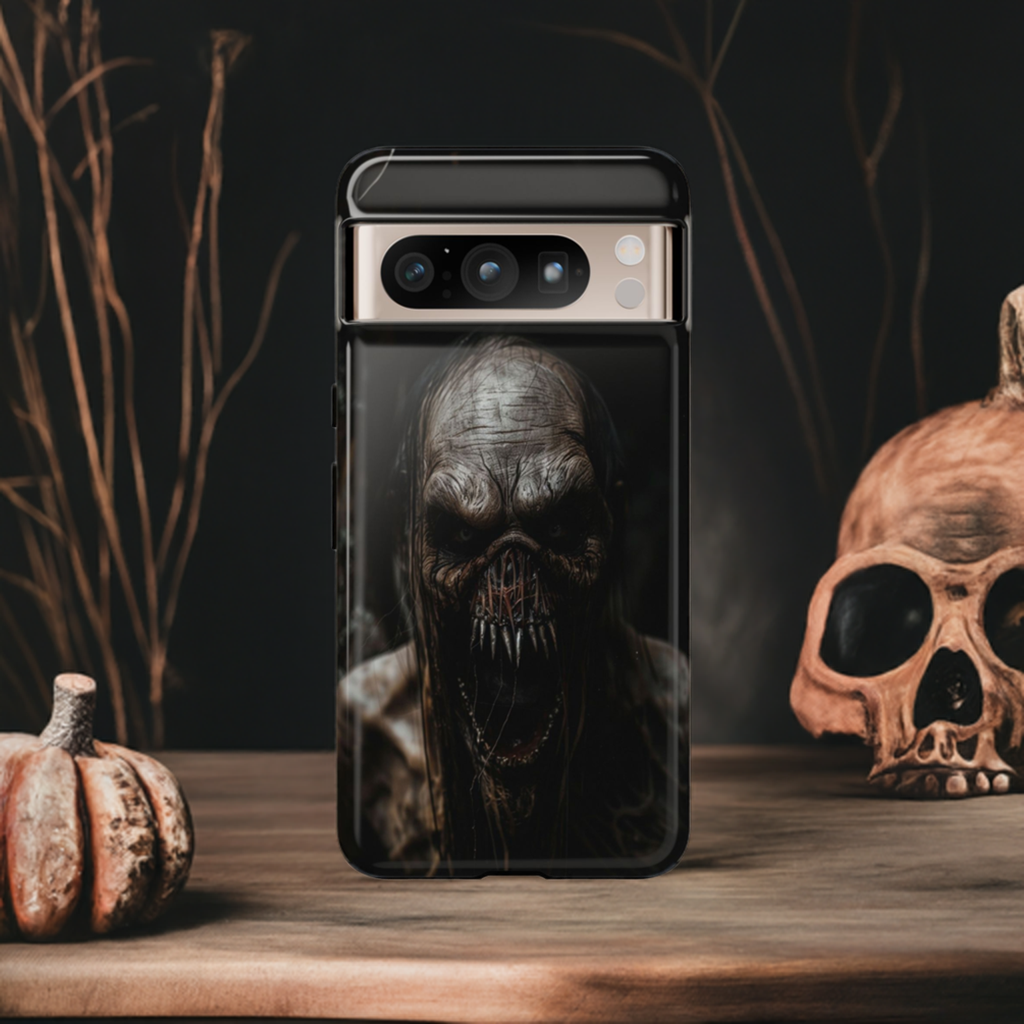 Terrifying Ghoul Phone Case - Horror Art Design for iPhone, Samsung Galaxy, and Google Pixel Devices