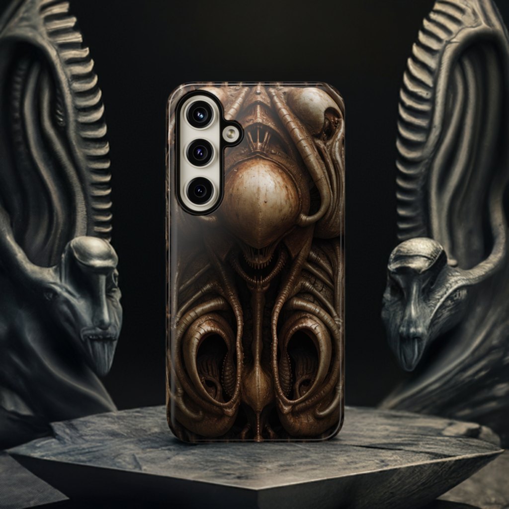 Sound of the Dark Void Phone Case – Alien Horror Design for iPhone, Samsung Galaxy, and Google Pixel Devices