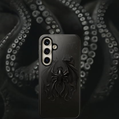 Dark Cthulhu Phone Case – Lovecraftian Mythos Design for iPhone, Samsung Galaxy, and Google Pixel Devices