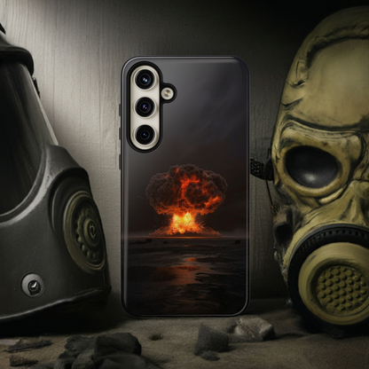 Atomic Explosion Phone Case - Dramatic Mushroom Cloud Design for iPhone and Samsung Galaxy Devices