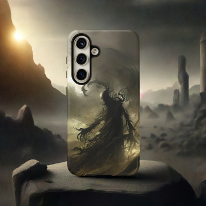 Dark Spirit Phone Case – Grim Reaper Haunting Design for iPhone, Samsung Galaxy, and Google Pixel Devices